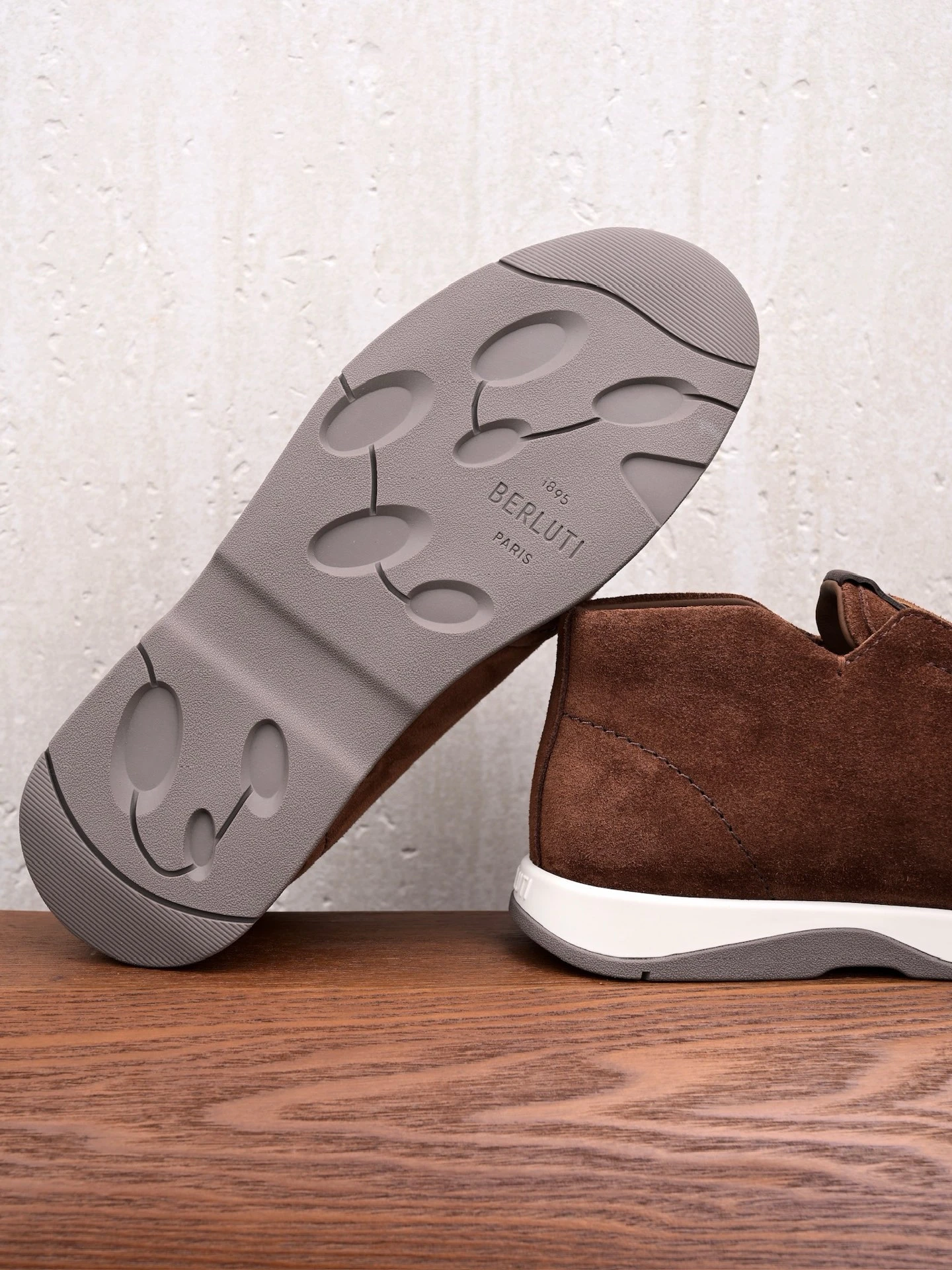 BERLUTI Мужские ботинки из замша