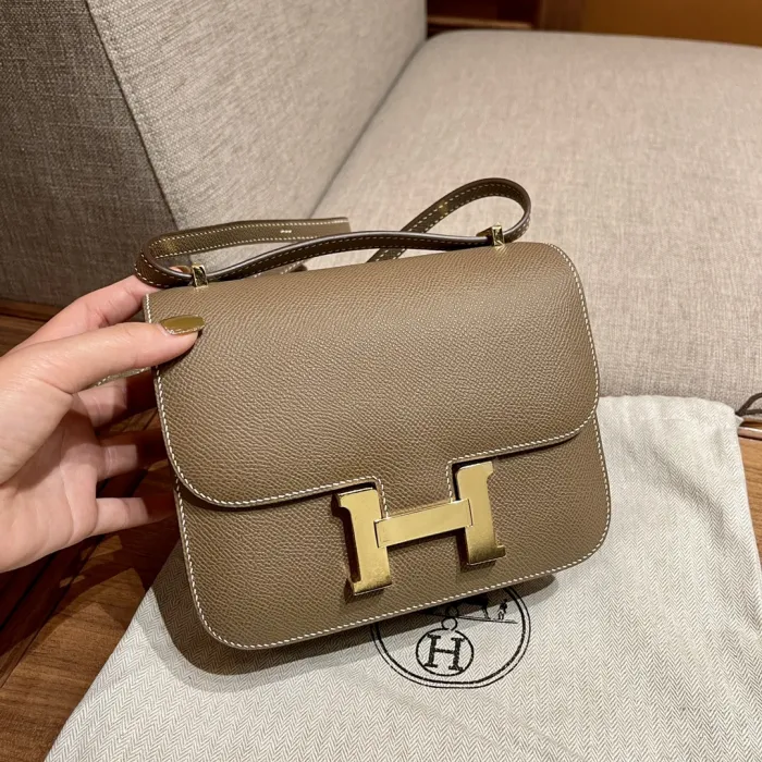 Hermes Женская сумка Constance 19 см ck18 Epsom
