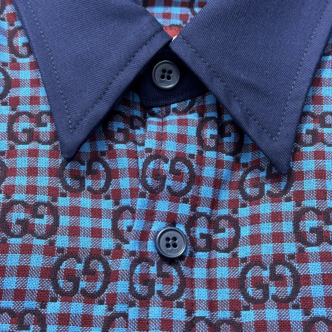 GUCCI Мужская рубашка с узором
