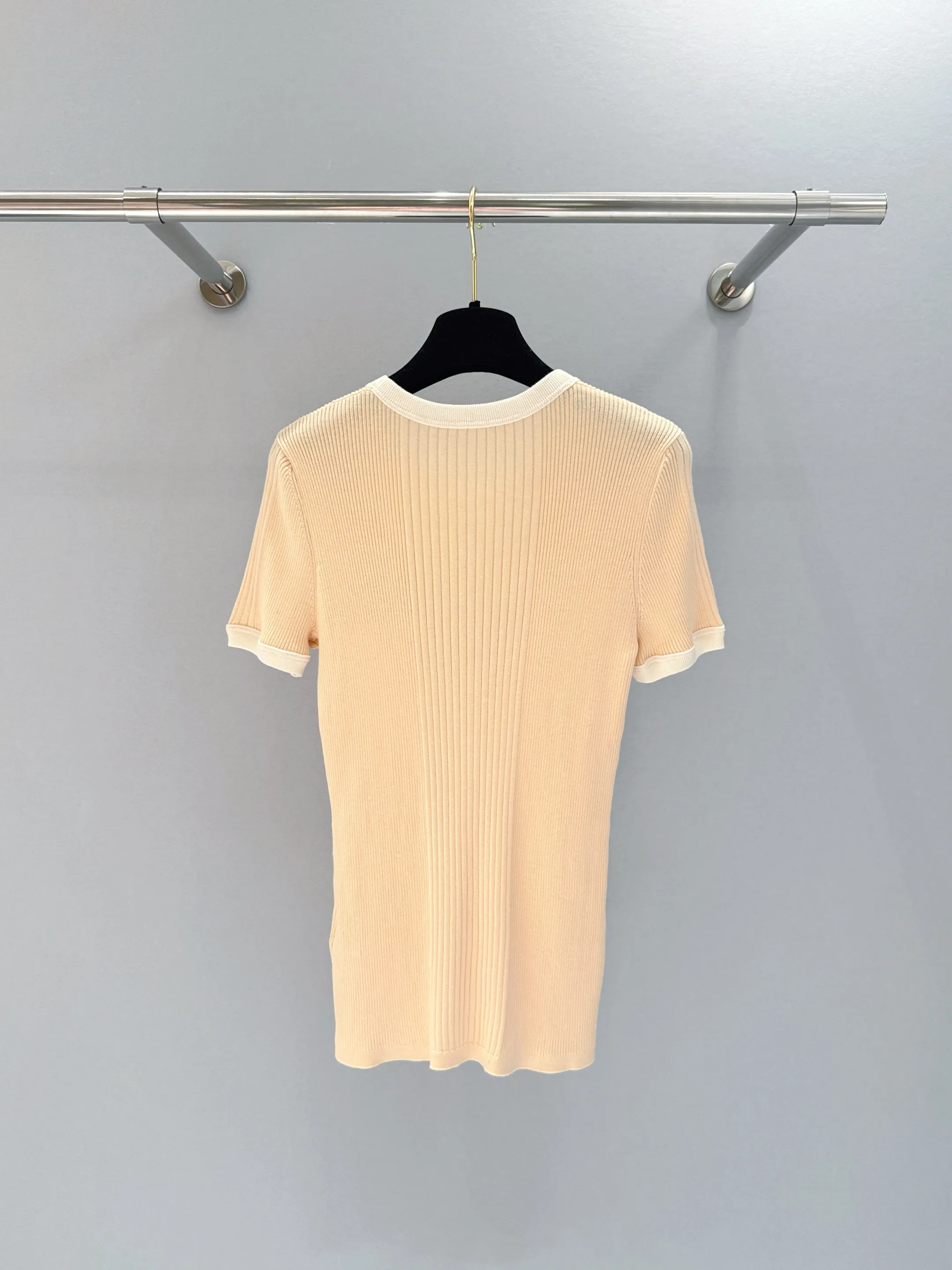 CHANEL Женская футболка хлопок CHANEL Женская футболка хлопок