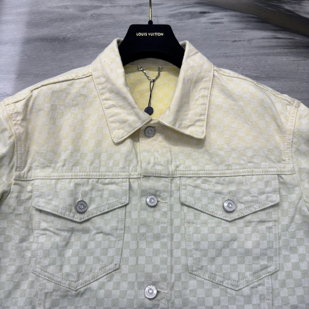 LOUIS VUITTON Мужская куртка Damier LOUIS VUITTON Мужская куртка Damier