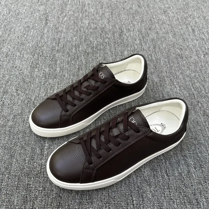 TOD'S Мужские кеды из телячьей кожи