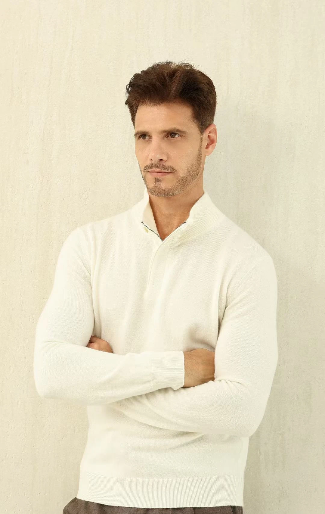 ERMENEGILDO ZEGNA Мужской пуловер  ERMENEGILDO ZEGNA Мужской пуловер