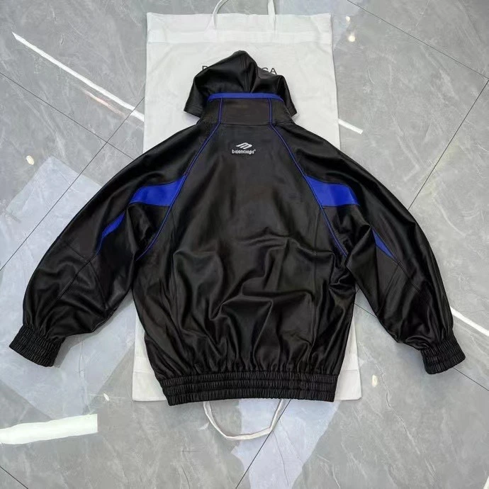 BALENCIAGA Мужская кожаная куртка BALENCIAGA Мужская кожаная куртка