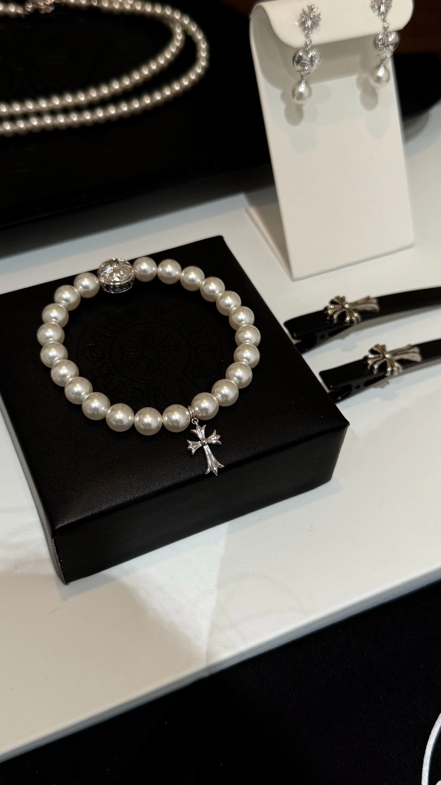 CHROME HEARTS Женский браслет Mikimoto CHROME HEARTS Женский браслет Mikimoto