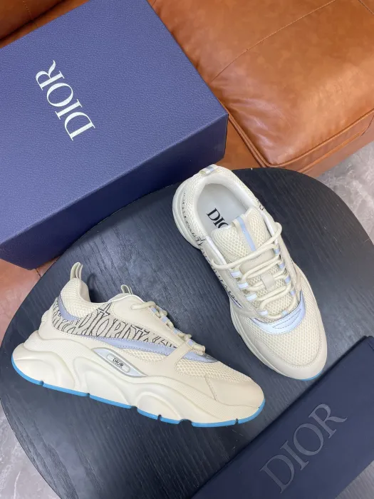 CHRISTIAN DIOR Мужские кроссовки коровья кожа
