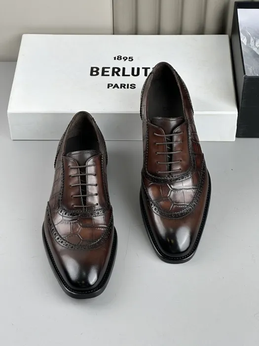 BERLUTI Мужские туфли из коровьей кожи