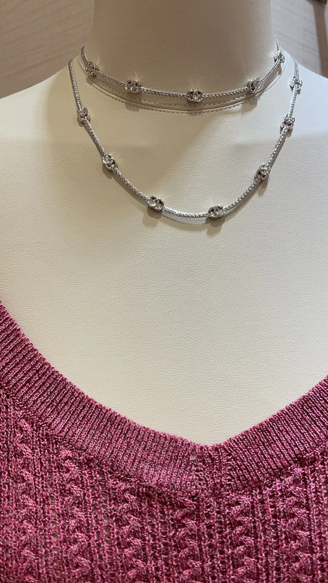 CHANEL Женское плетеное колье CHANEL Женское плетеное колье