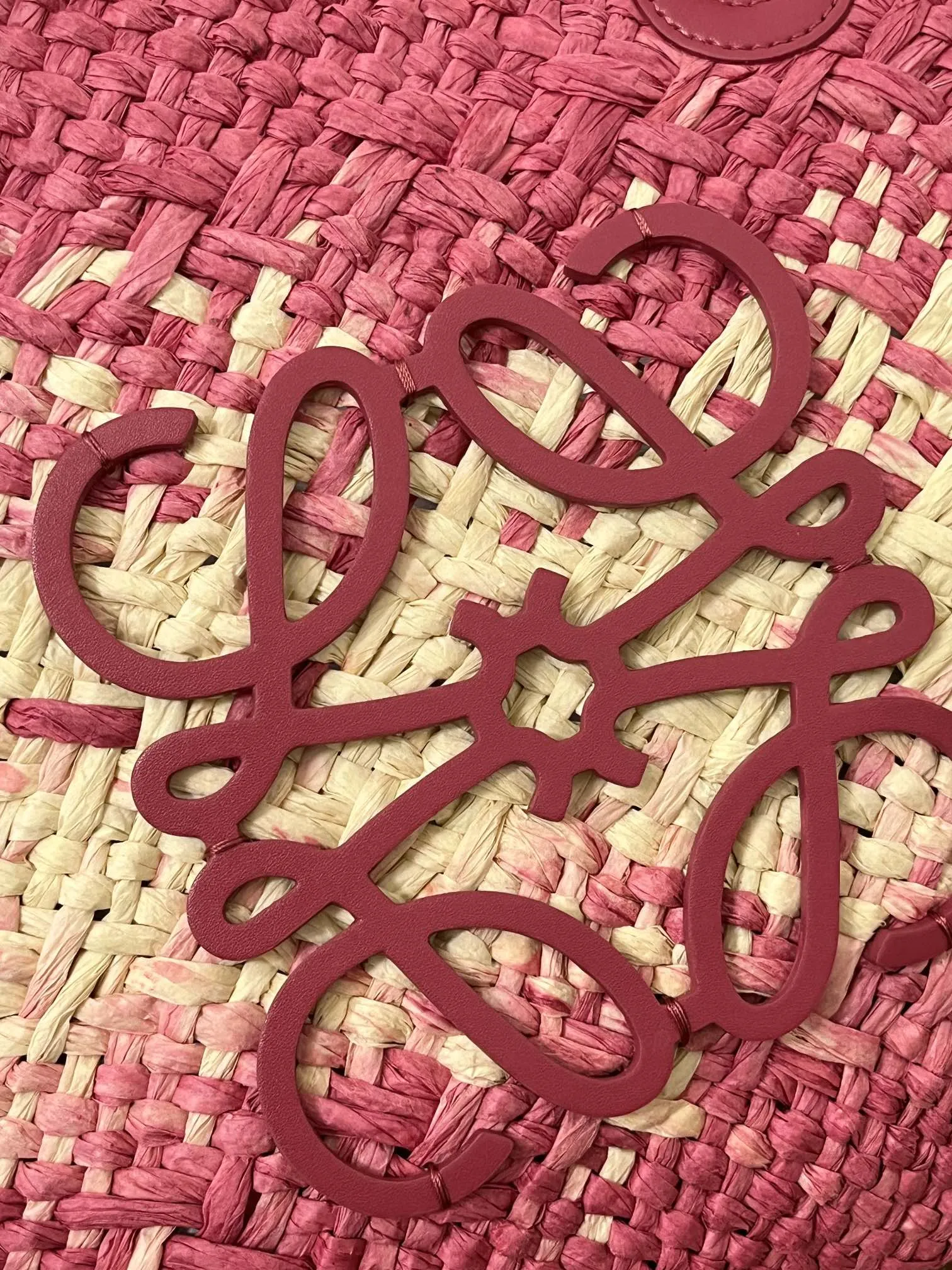 LOEWE Женская пляжная сумка Anagram Basket