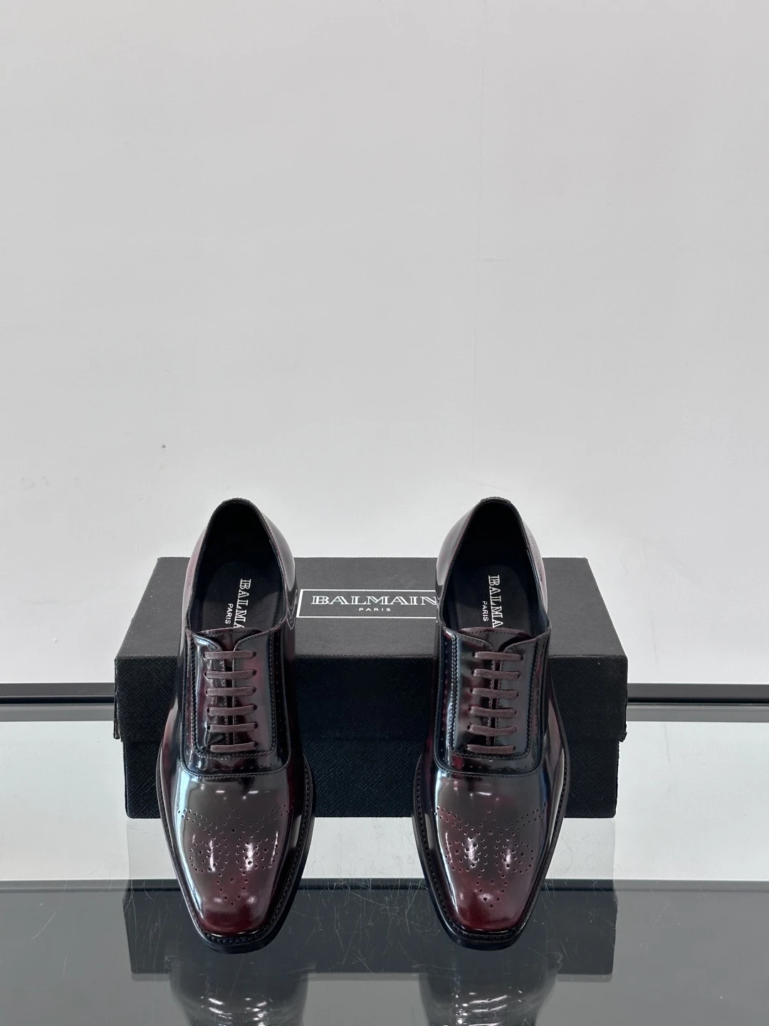 BALMAIN Мужские туфли коровья кожа BALMAIN Мужские туфли коровья кожа