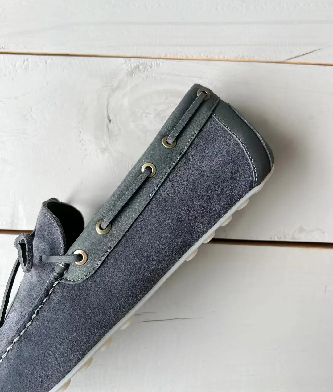 LORO PIANA Мужские мокасины с точечной подошвой