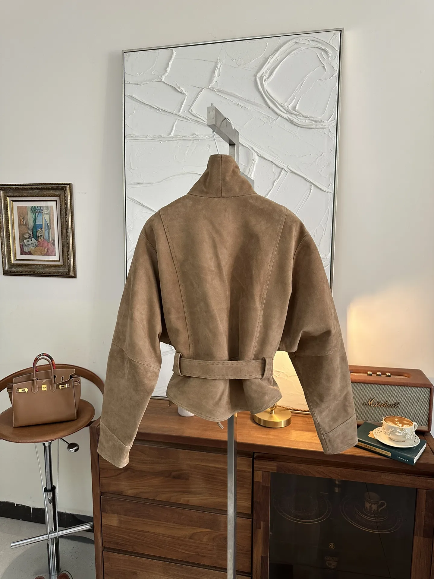 THE ROW Женский жакет из замши