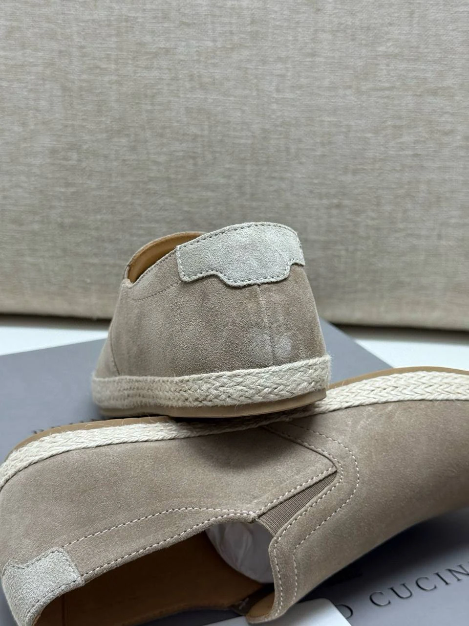 BRUNELLO CUCINELLI Мужские мокасины без шнуровки BRUNELLO CUCINELLI Мужские мокасины без шнуровки