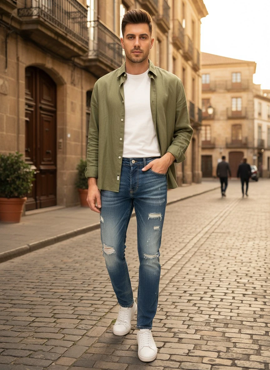 DSQUARED Мужские джинсы DSQUARED Мужские джинсы