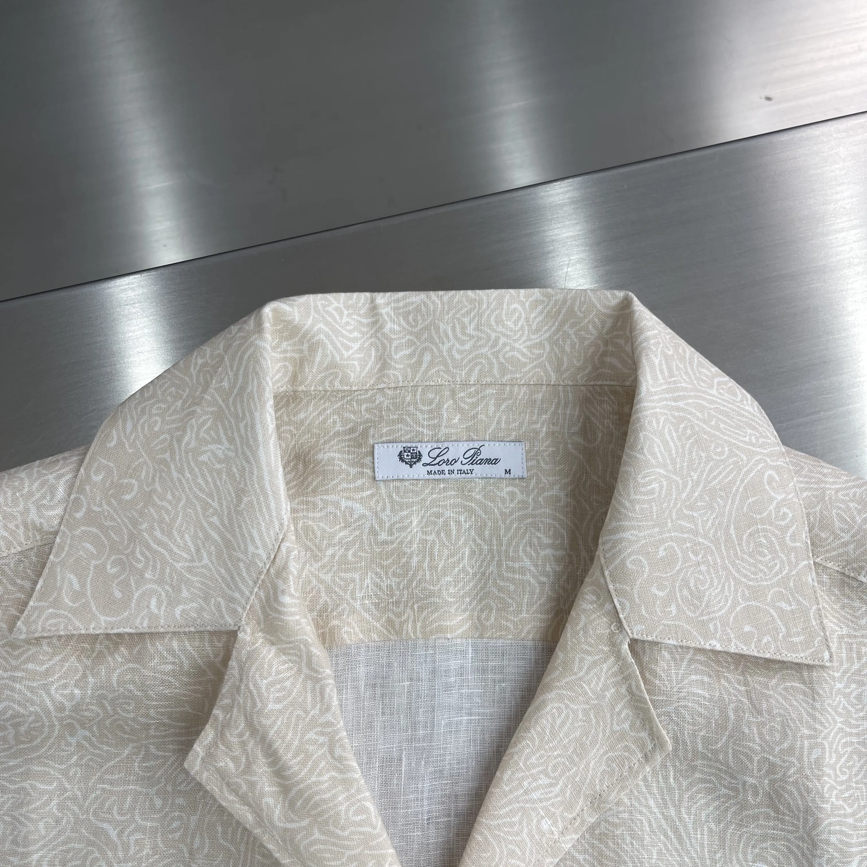 LORO PIANA Мужская рубашка лён LORO PIANA Мужская рубашка лён