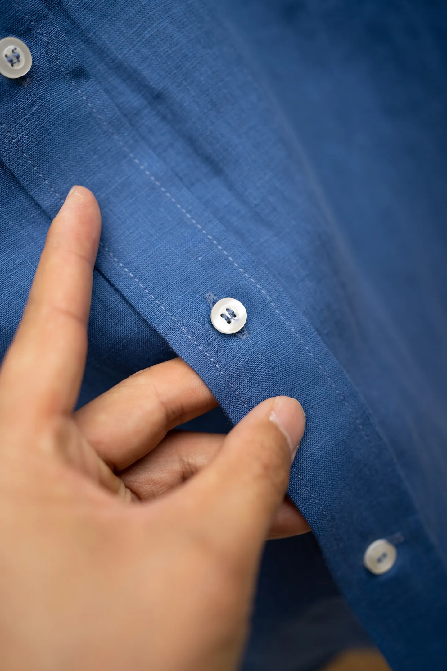 BRUNELLO CUCINELLI Мужская льняная рубашка