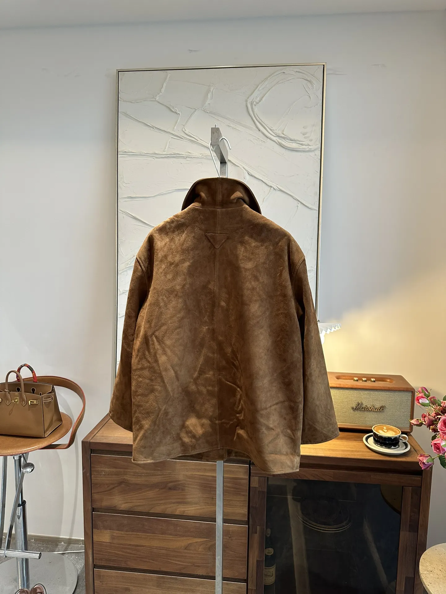 PRADA Женская куртка из замши PRADA Женская куртка из замши