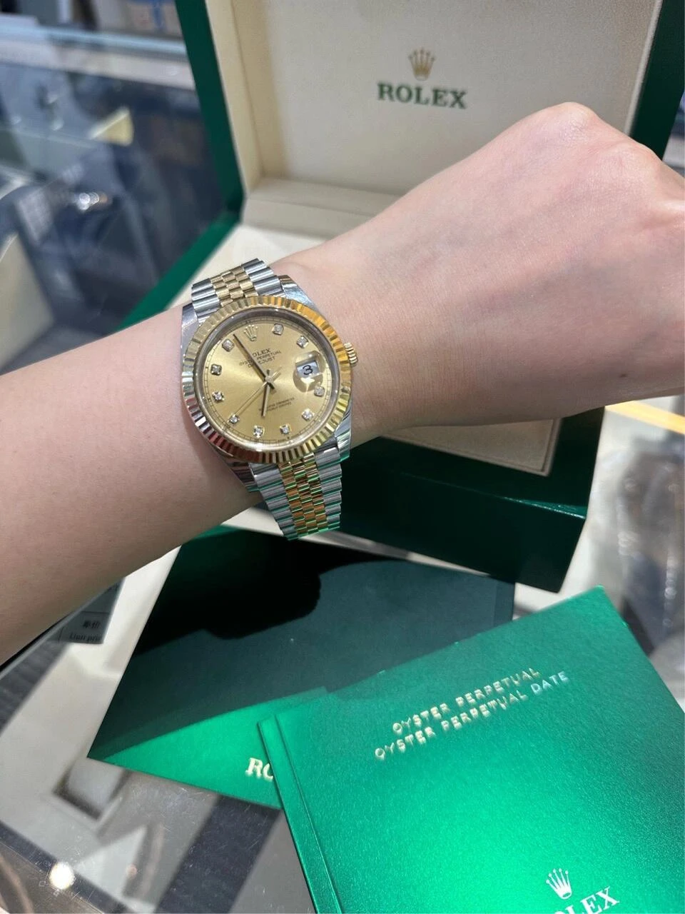 ROLEX Мужские часы Datejust 41 m126333-0012 ROLEX Мужские часы Datejust 41 m126333-0012