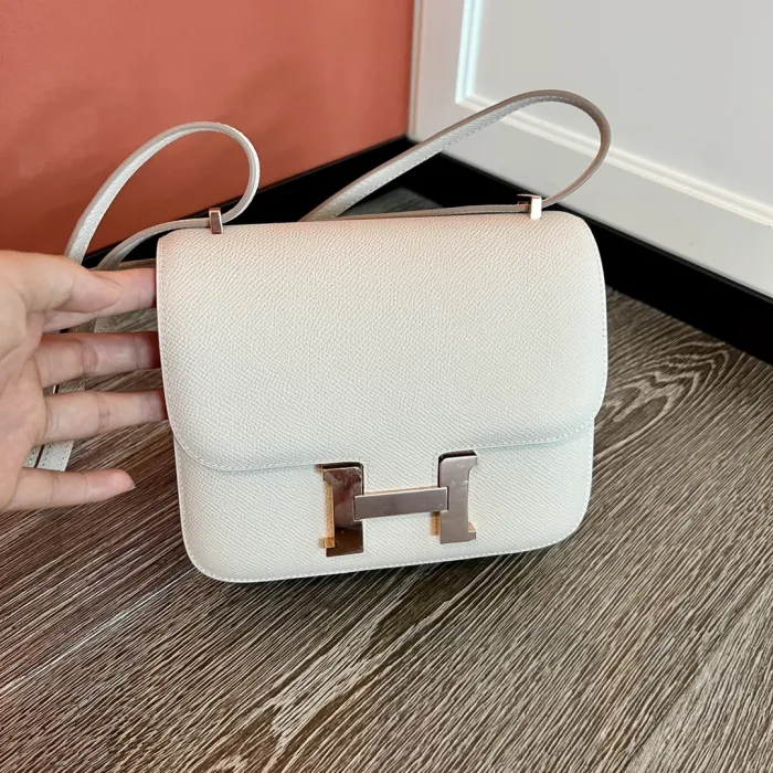 Hermes Женская сумка Constance 19 см ck10 Epsom