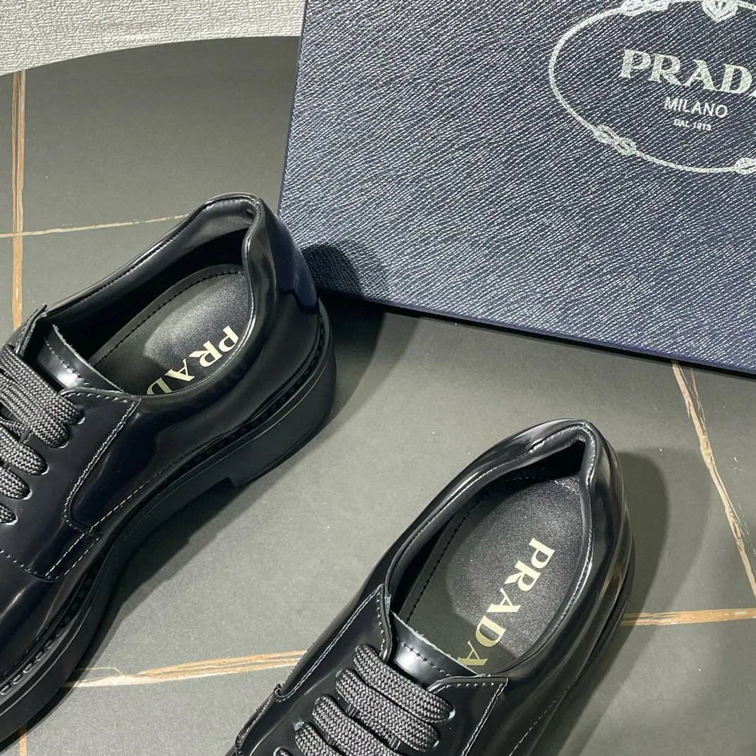 PRADA Мужские туфли-дерби PRADA Мужские туфли-дерби
