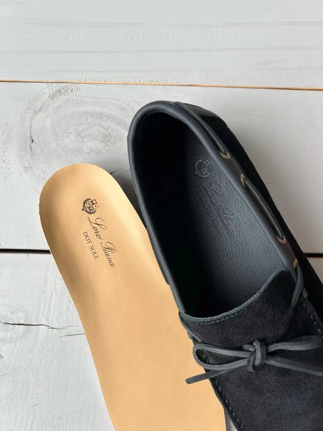 LORO PIANA Мужские мокасины с точечной подошвой