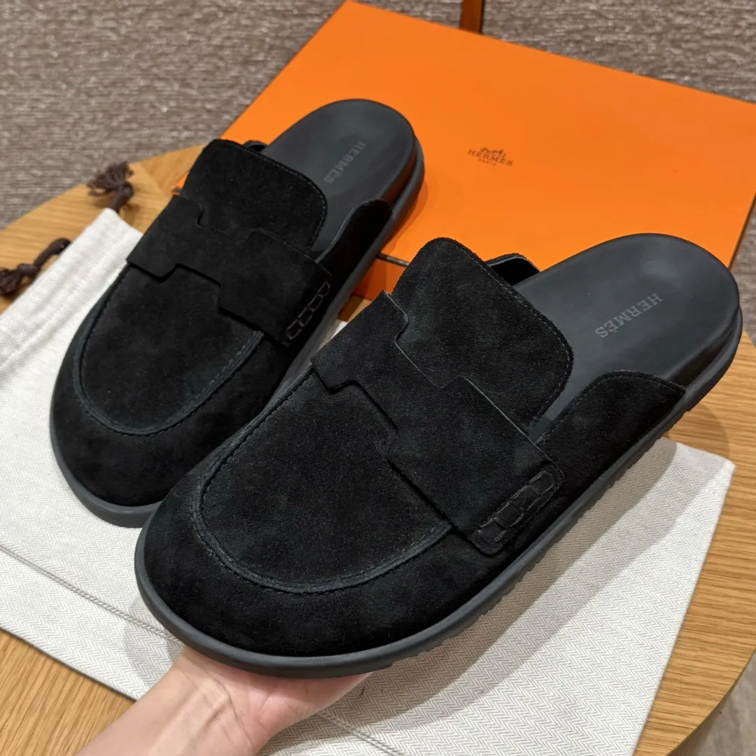 HERMES Мужские мюли Go