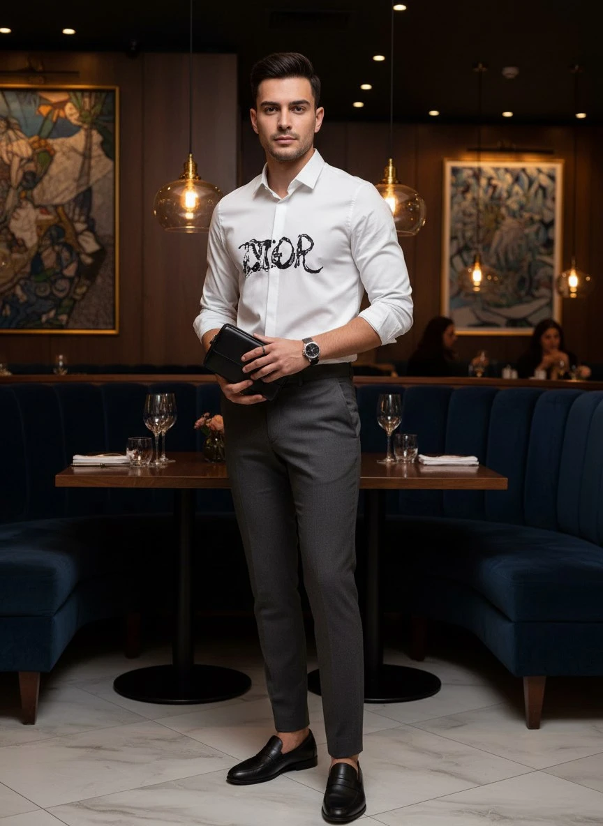 CHRISTIAN DIOR Мужская рубашка CHRISTIAN DIOR Мужская рубашка