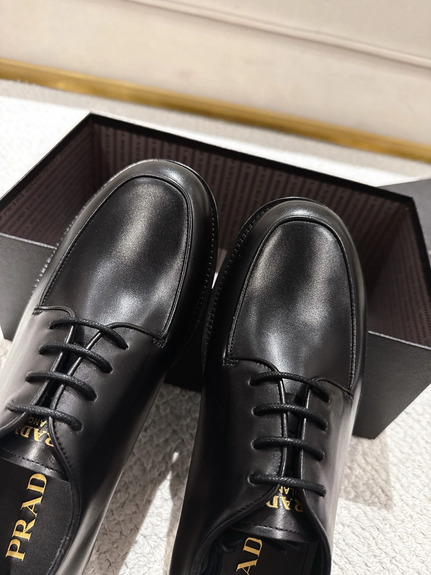 PRADA Мужские туфли-дерби