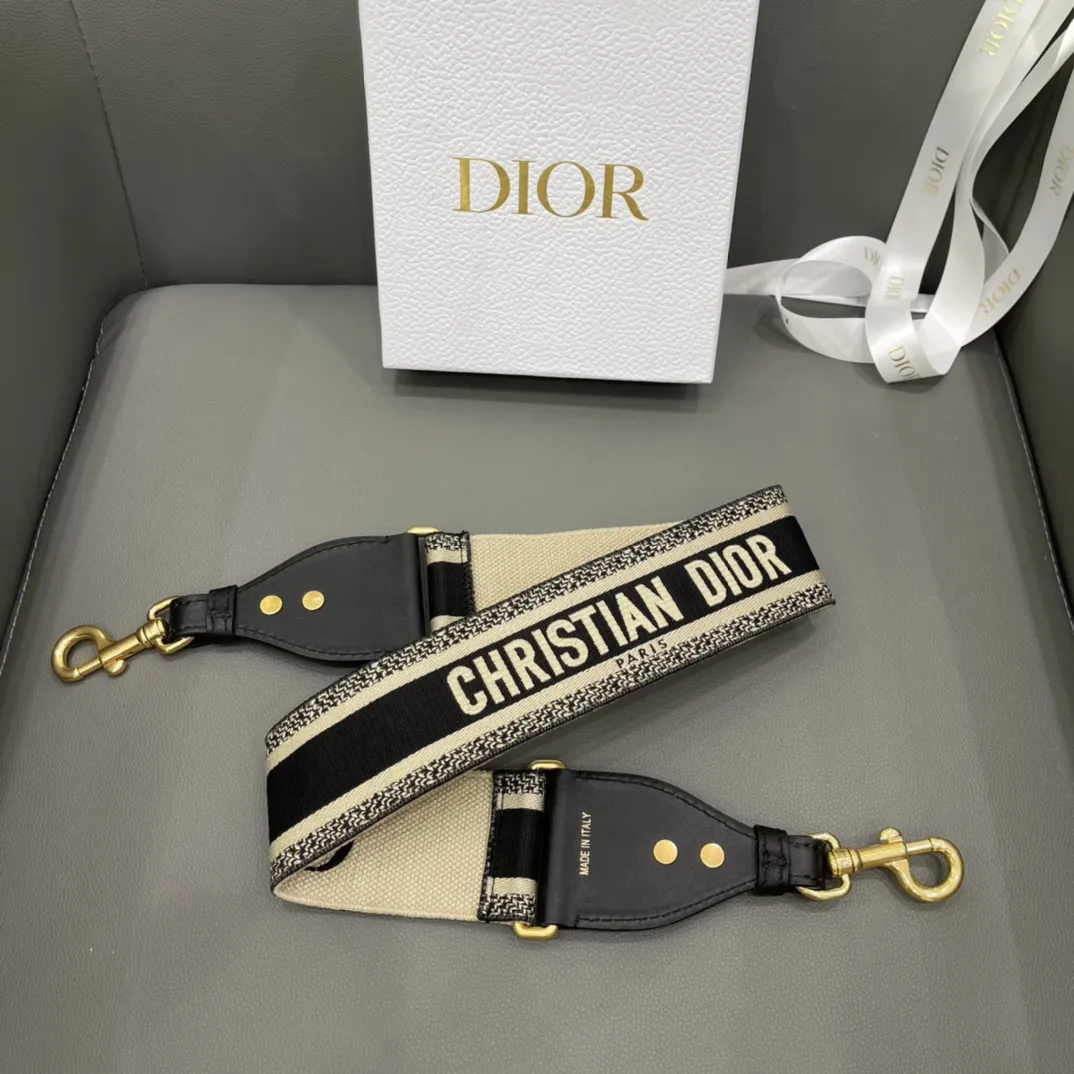 CHRISTIAN DIOR Регулируемый плечевой ремень Oblique CHRISTIAN DIOR Регулируемый плечевой ремень Oblique