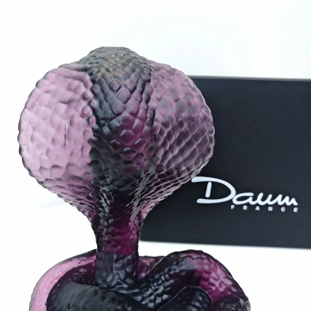 DAUM Хрустальный орнамент кобра