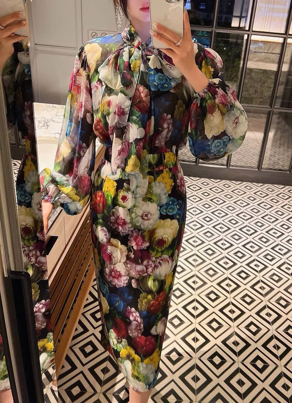 DOLCE & GABBANA Женская юбка из шелка DOLCE & GABBANA Женская юбка из шелка