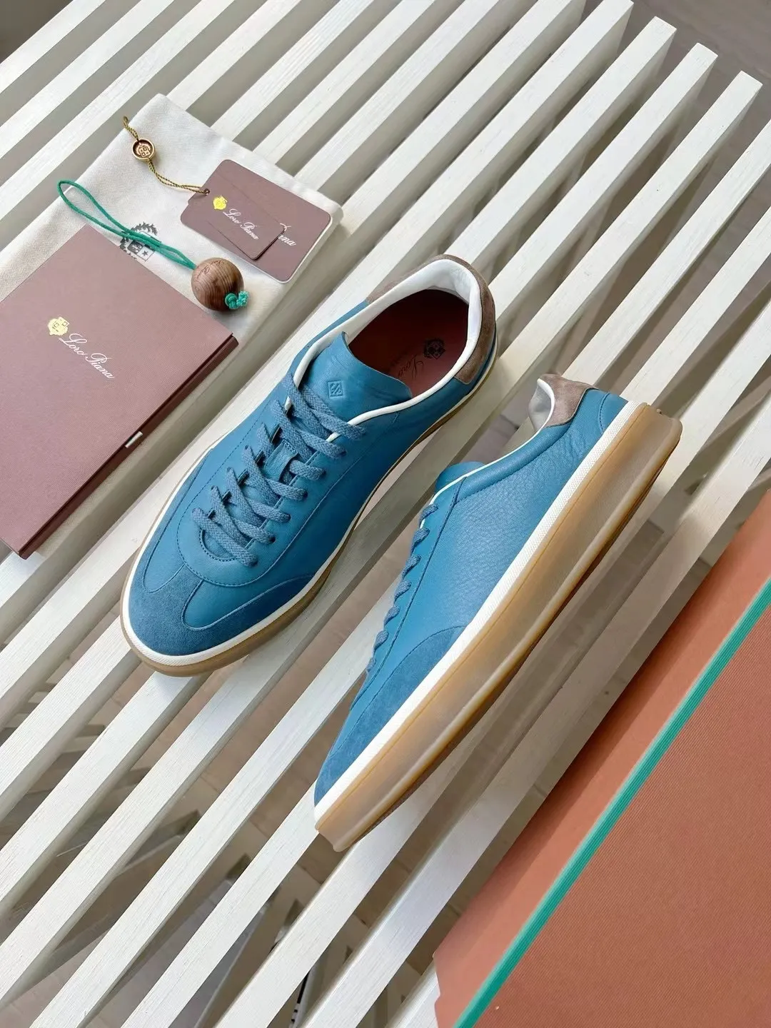 LORO PIANA Мужские кеды Tennis Walk