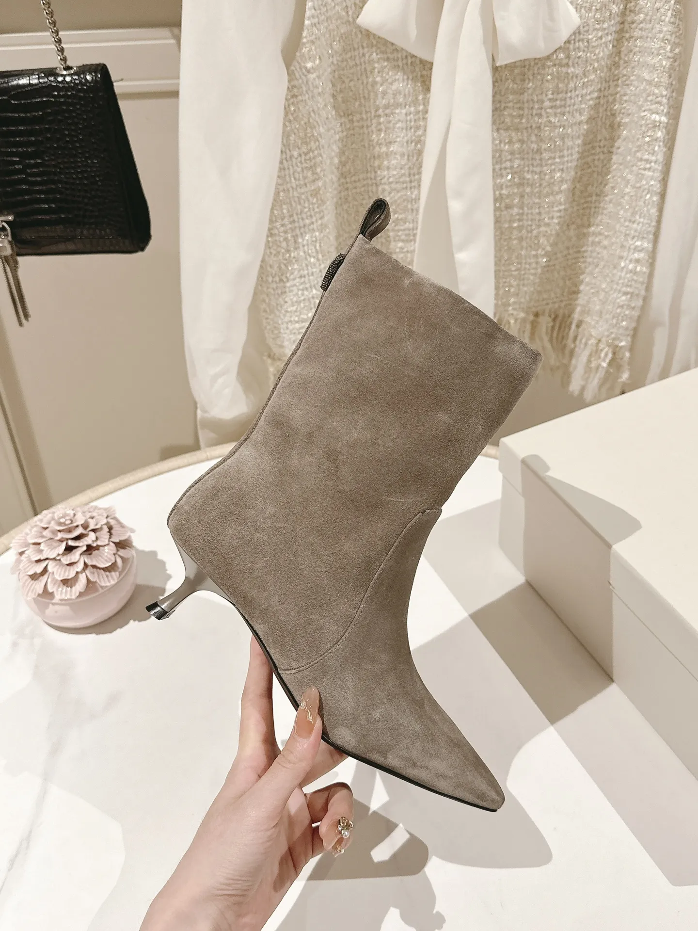 BRUNELLO CUCINELLI Женские сапоги