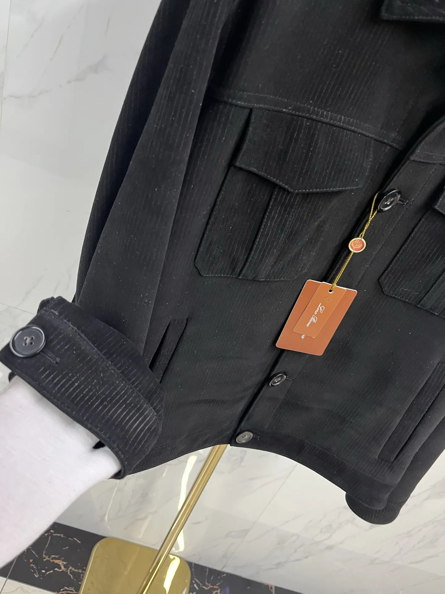 LORO PIANA Мужская куртка из замши