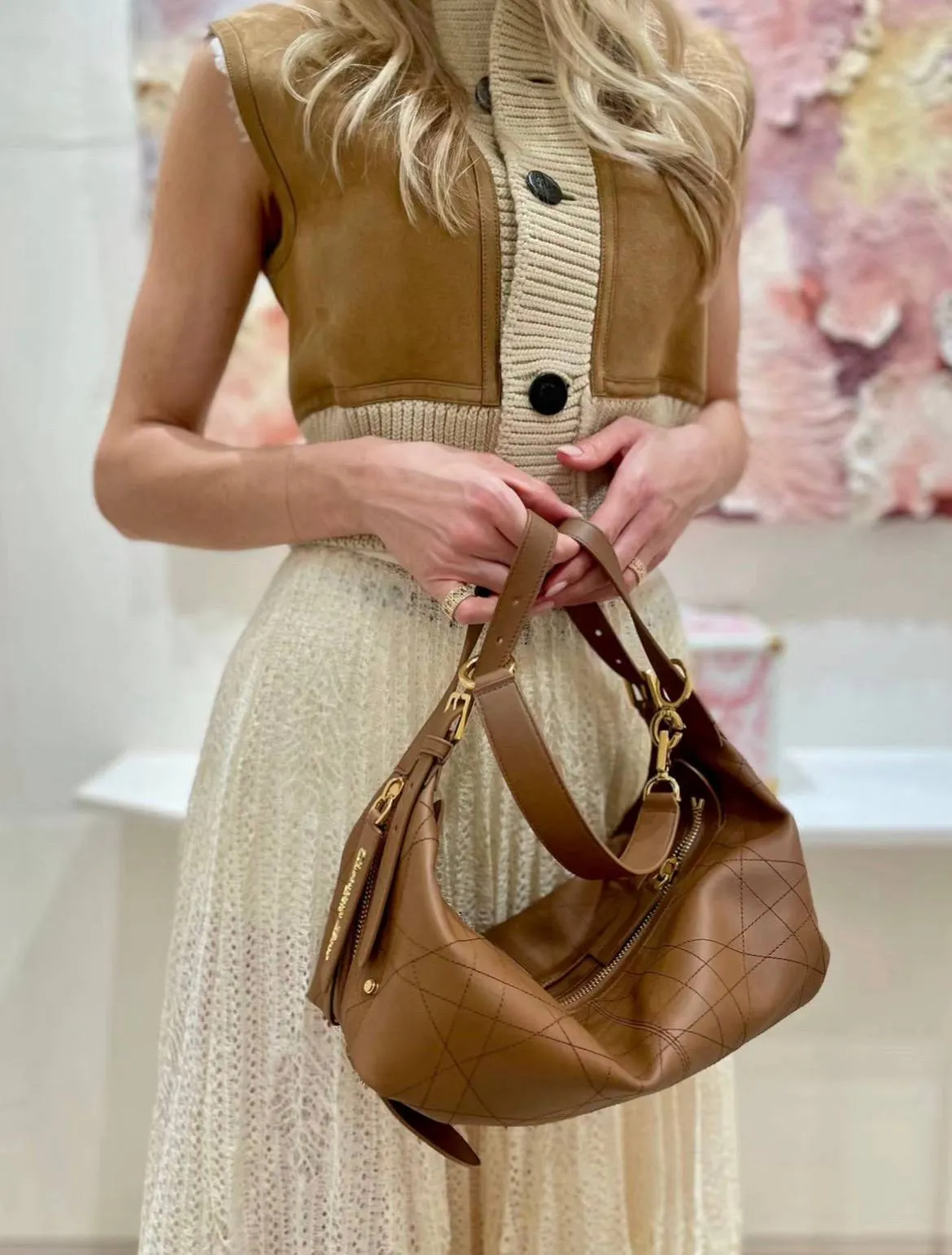CHRISTIAN DIOR Женская сумка D-Journey Medium