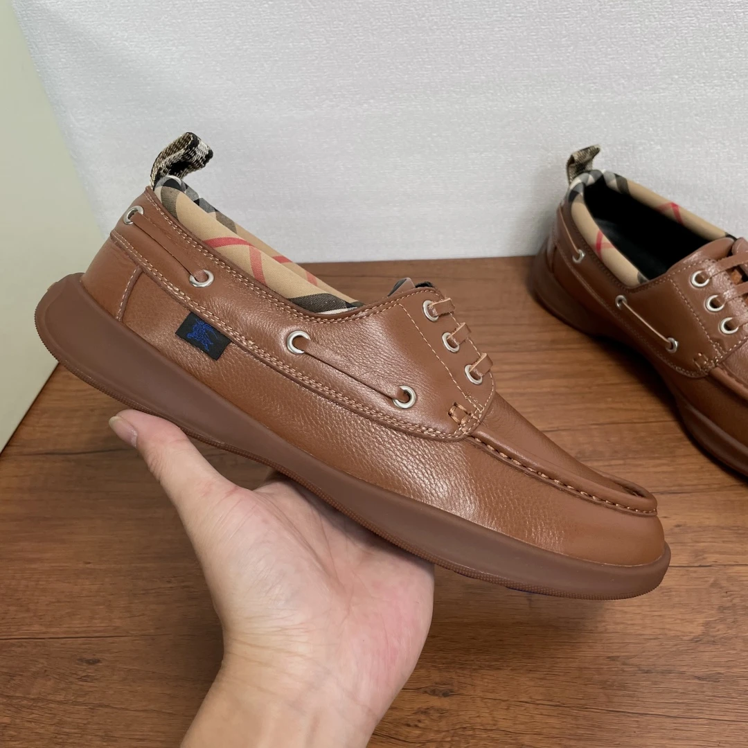 BURBERRY Мужские лоферы телячья кожа BURBERRY Мужские лоферы телячья кожа