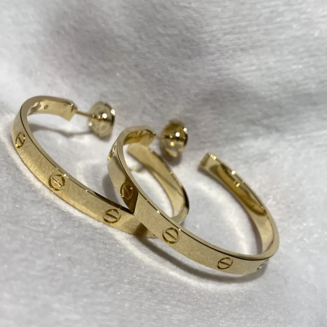 СARTIER Серьги Love желтое золото СARTIER Серьги Love желтое золото