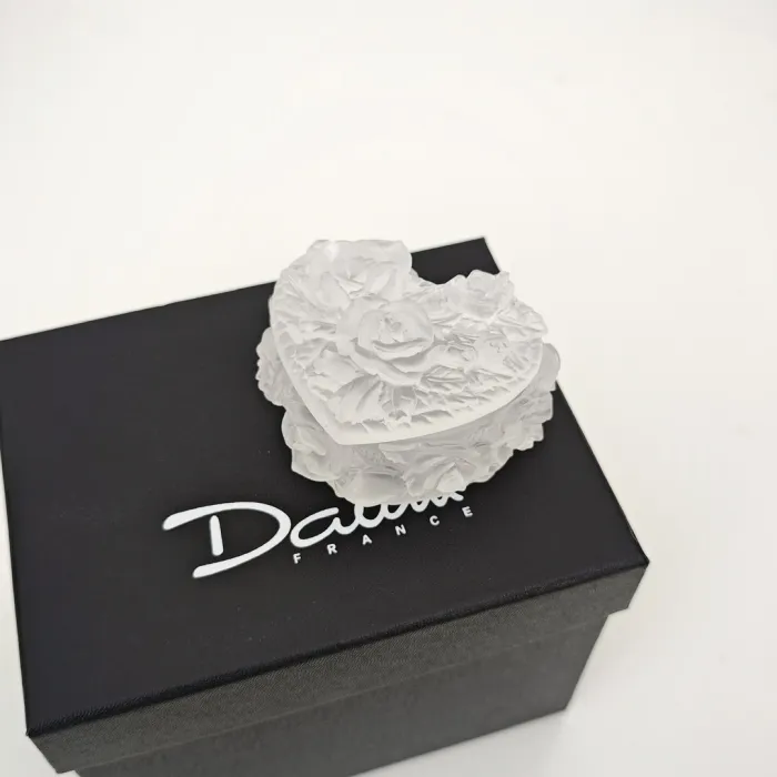 DAUM Хрустальная ювелирная шкатулка