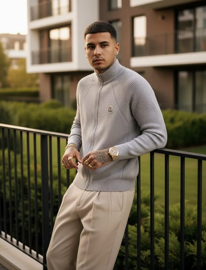 MONCLER Мужской кардиган 