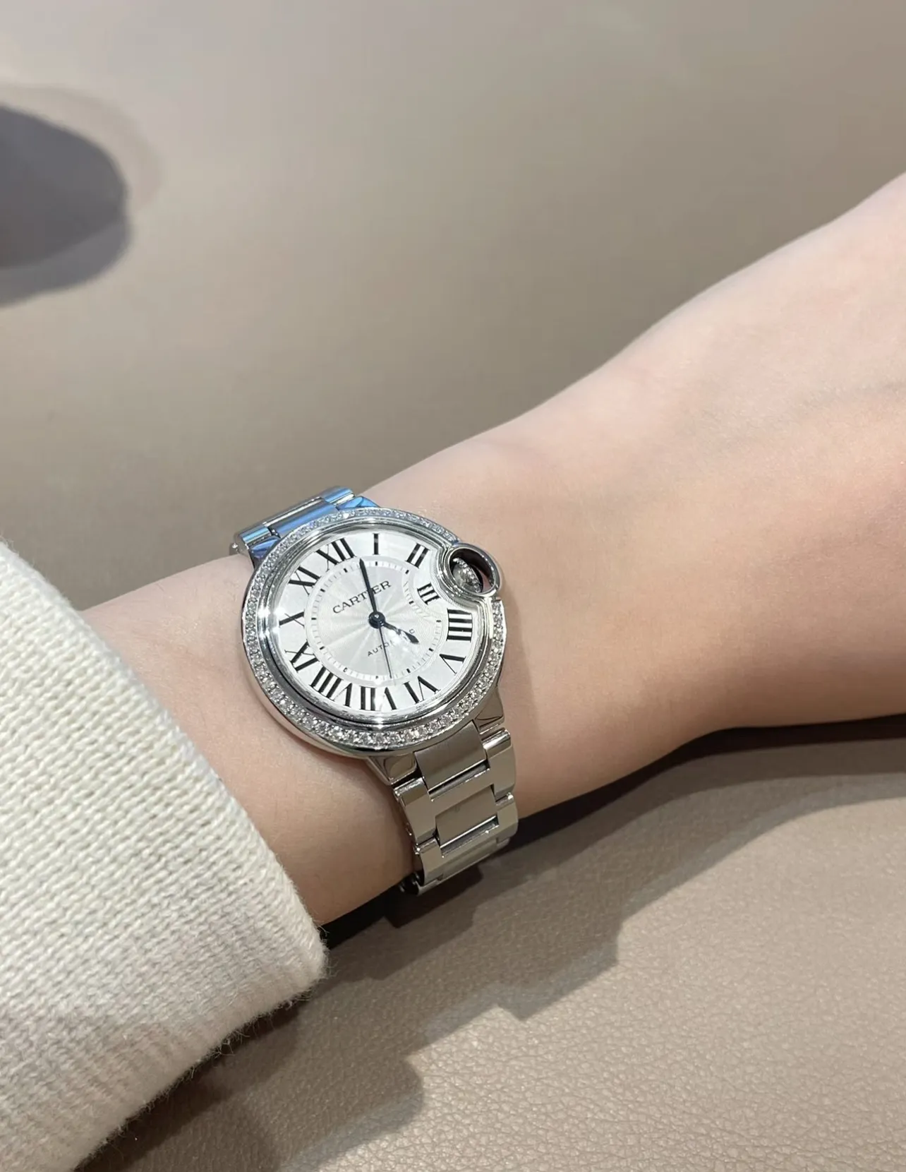 CARTIER Женские часы Ballon Bleu W4BB0016 33 мм CARTIER Женские часы Ballon Bleu W4BB0016 33 мм