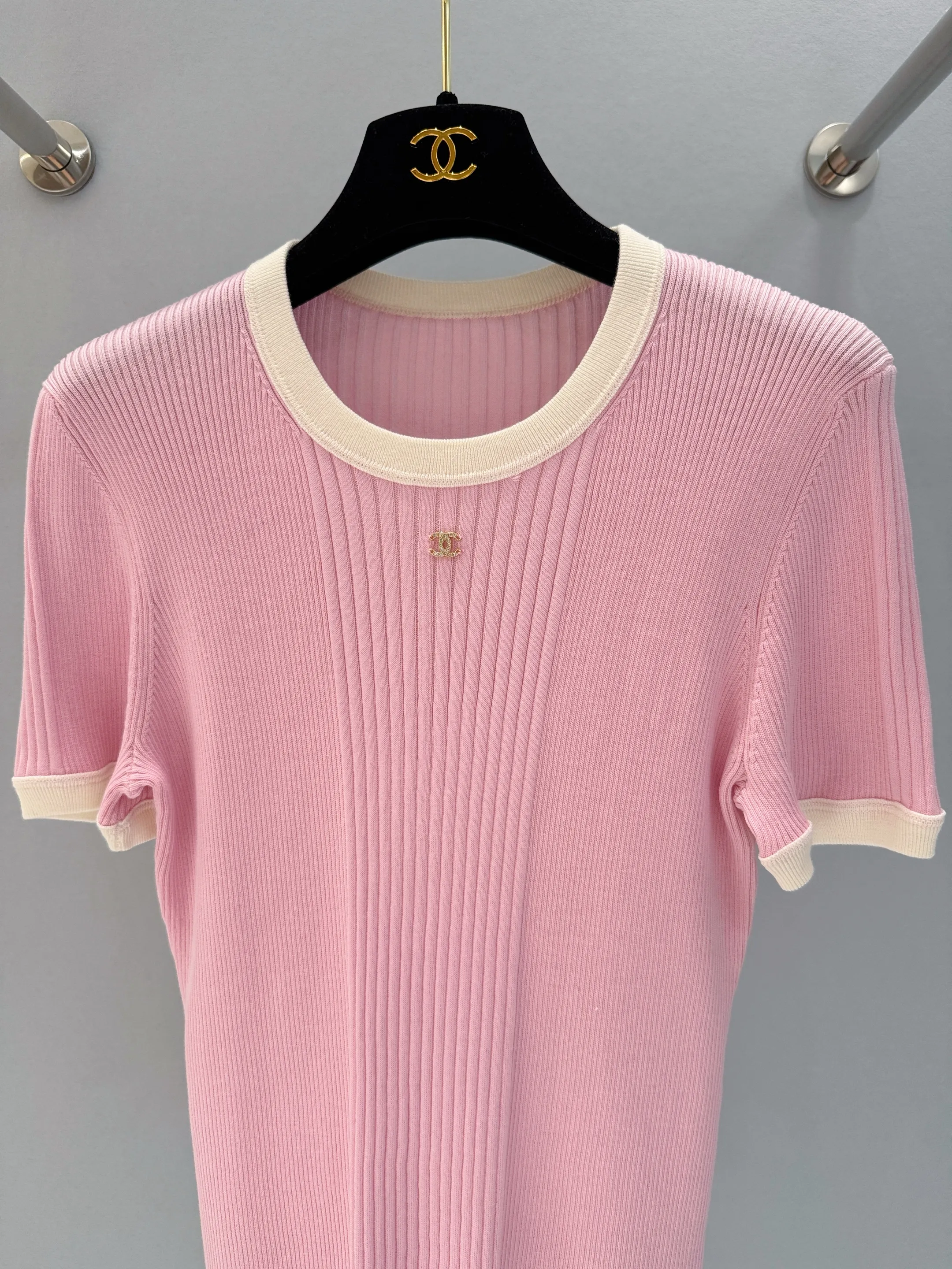 CHANEL Женская футболка хлопок