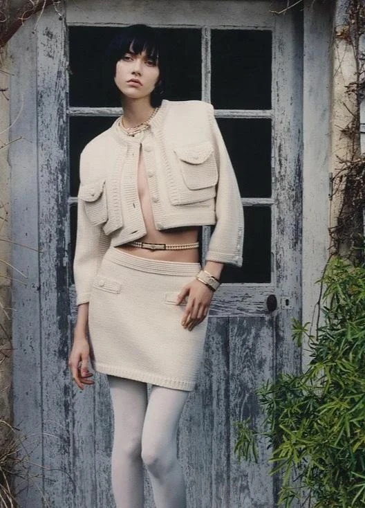 CHANEL Женский жилет из хлопка CHANEL Женский жилет из хлопка