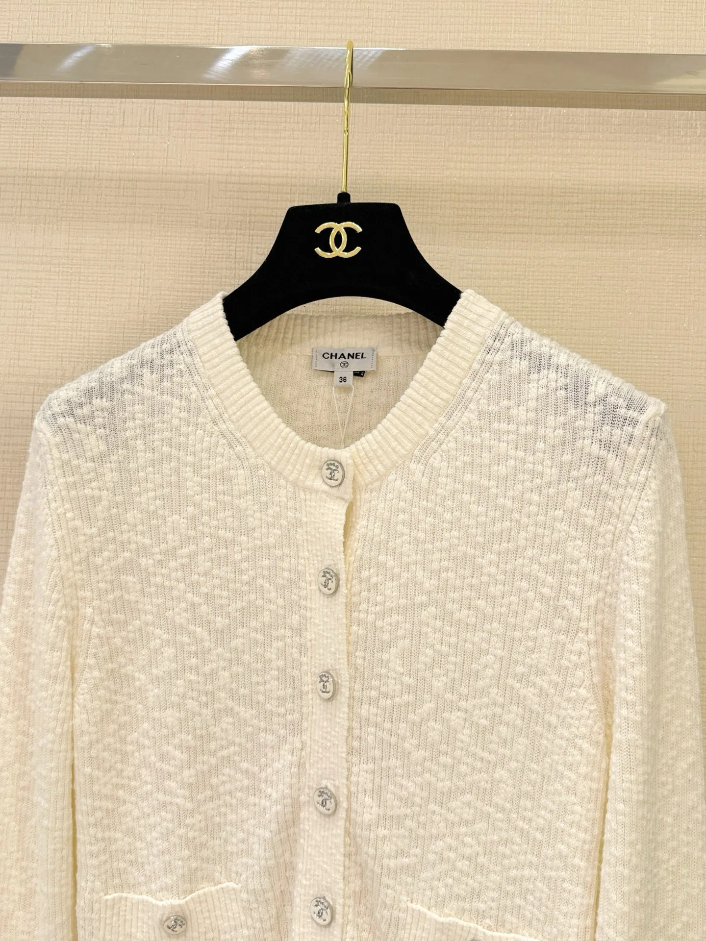 CHANEL Женский кардиган хлопок CHANEL Женский кардиган хлопок