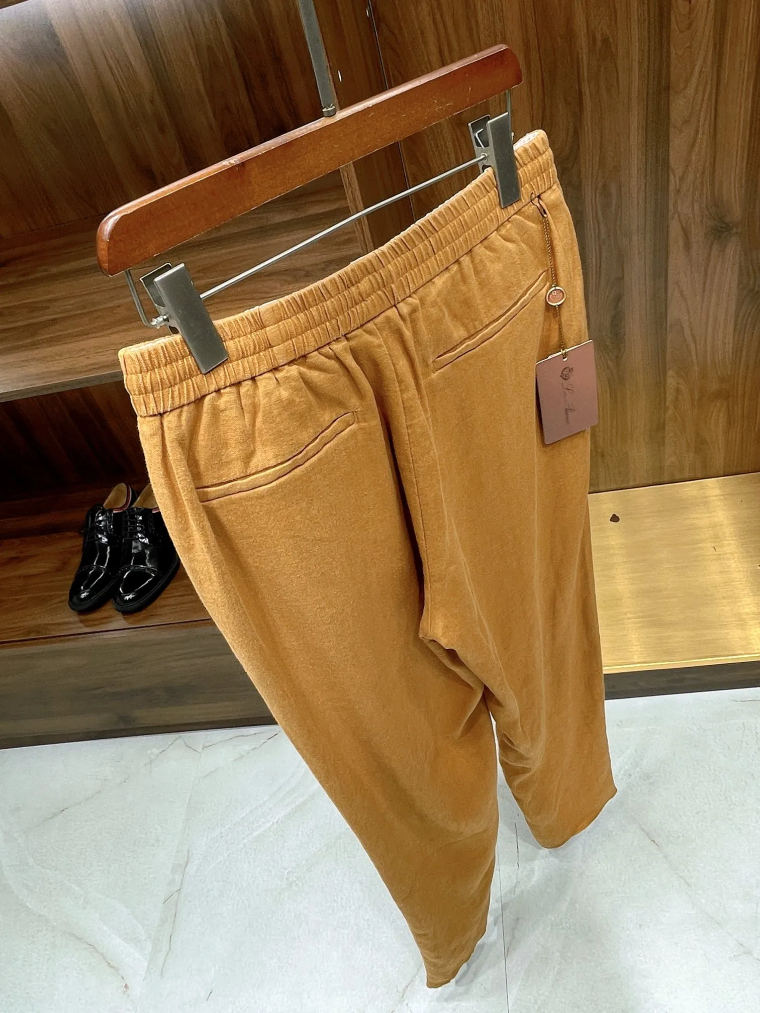 LORO PIANA Мужские льняные брюки