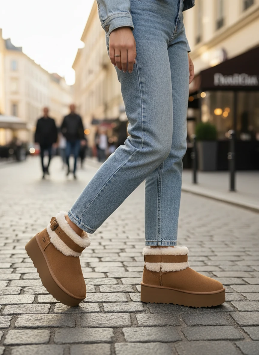UGG Женские меховые угги UGG Женские меховые угги