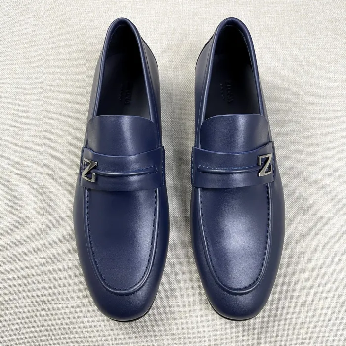 ZEGNA Мужские лоферы телячья кожа