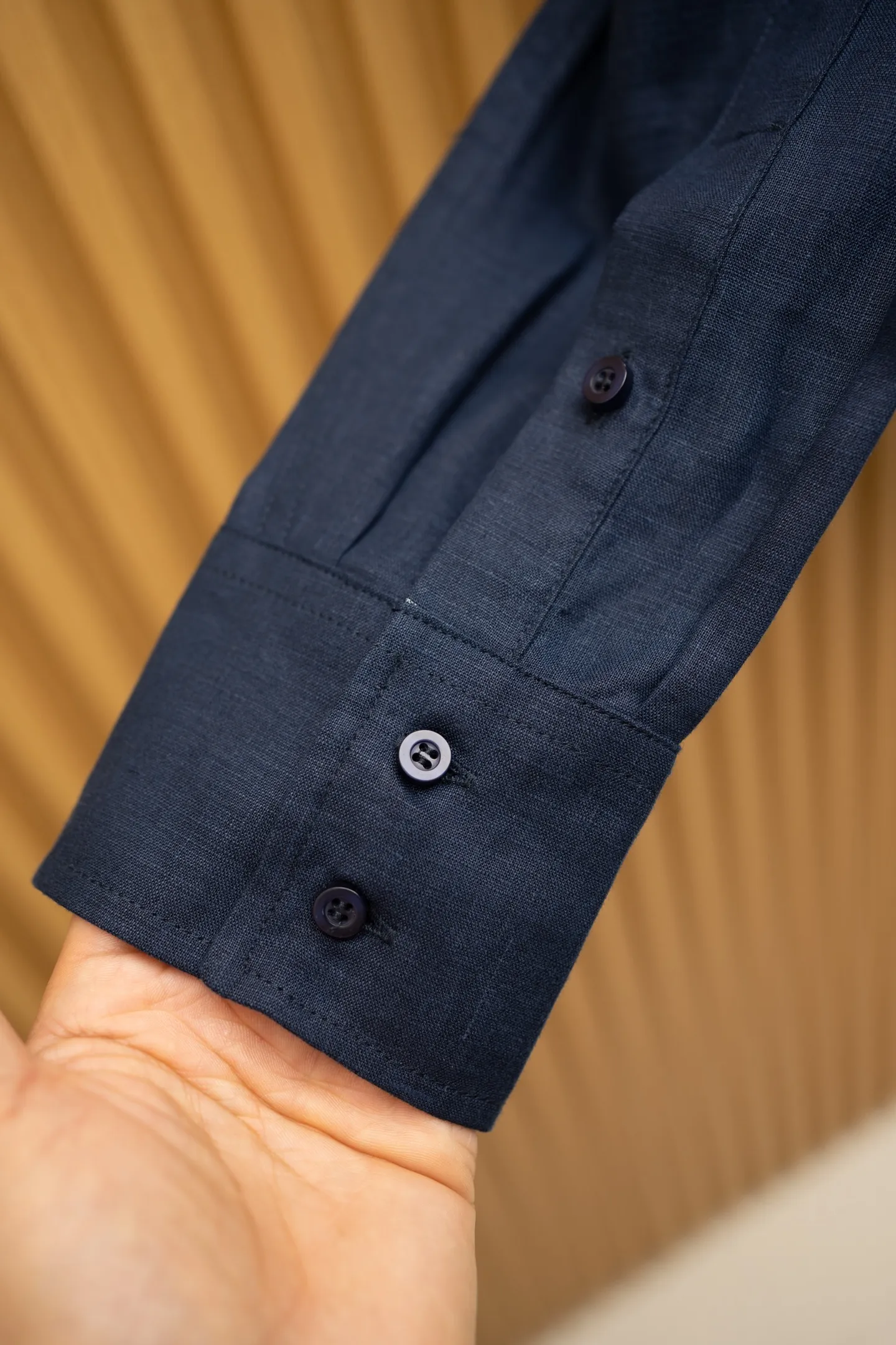 BRUNELLO CUCINELLI Мужская льняная рубашка