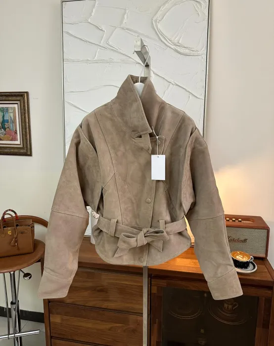 THE ROW Женский жакет из замши