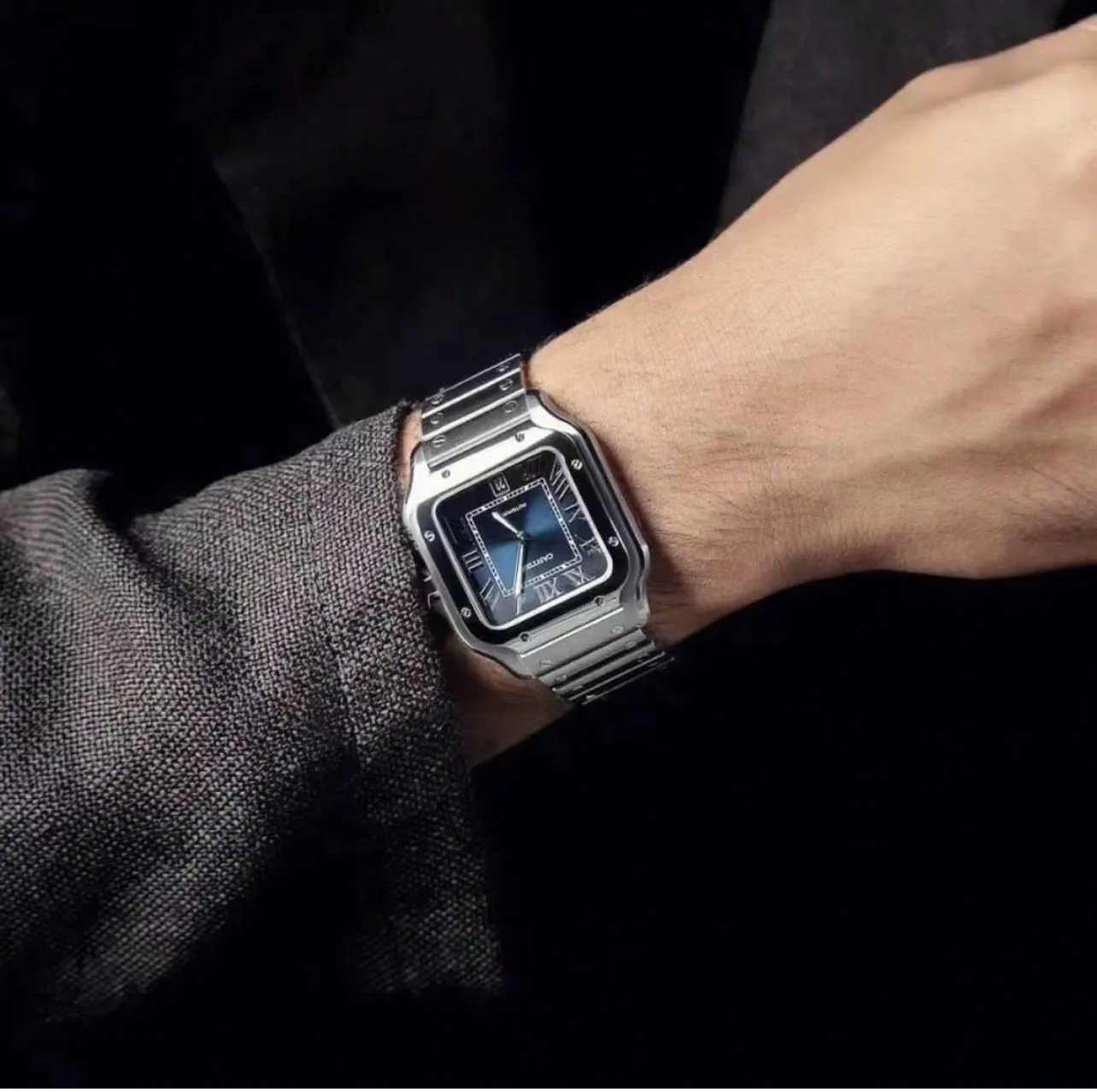 CARTIER Мужские часы Santos WSSA0030 CARTIER Мужские часы Santos WSSA0030