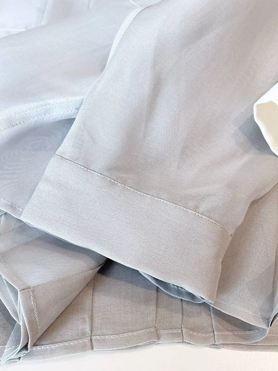 LOUIS VUITTON Женская рубашка из полупрозрачного шелкового тюля